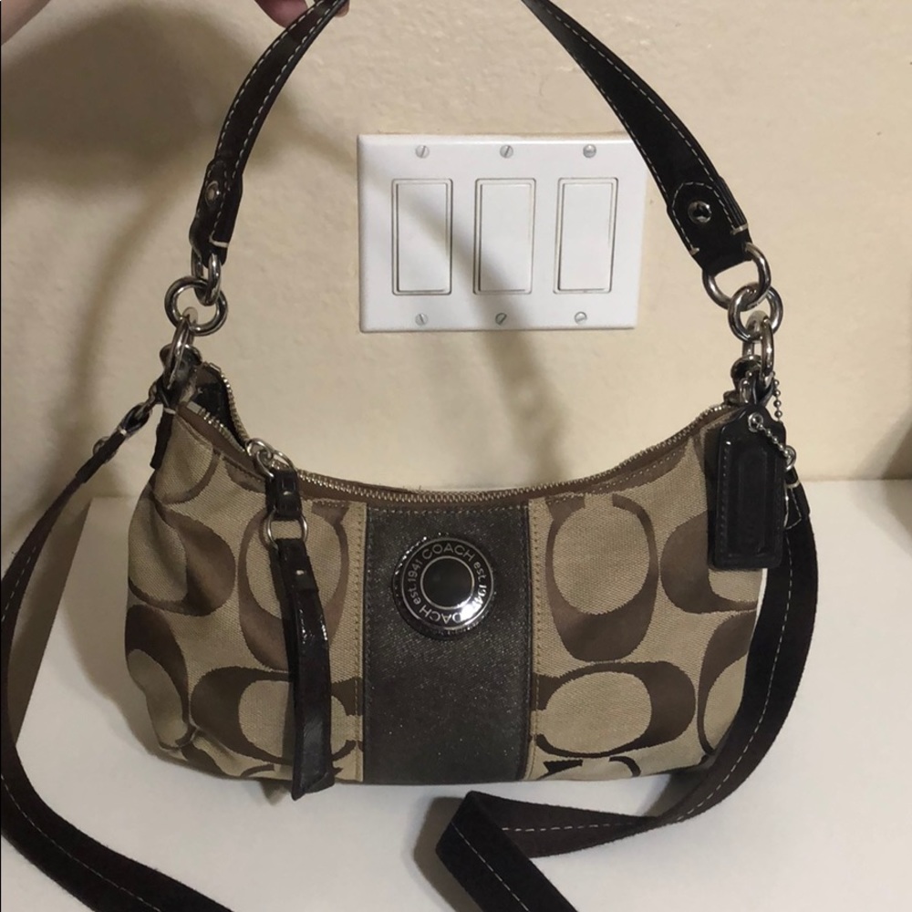 Coach small bag with crossbody strap